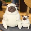 Creative cute pug doll plush toy puppy dog starling dog doll children soothing pillow rag doll