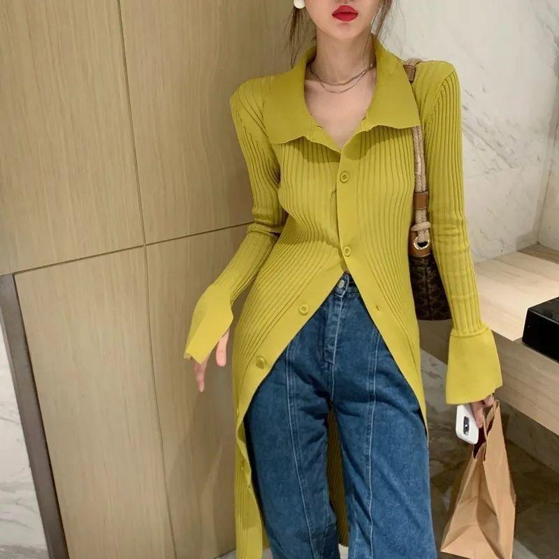 New autumn women's clothing collar bottom knitted dress women's inner slim