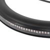 For BMW K100 K100LT K100RS K100RT K Series Motorcycle Rear Rack Holder Support Seat Tube Loop Frame Hoop With LED Light Strip