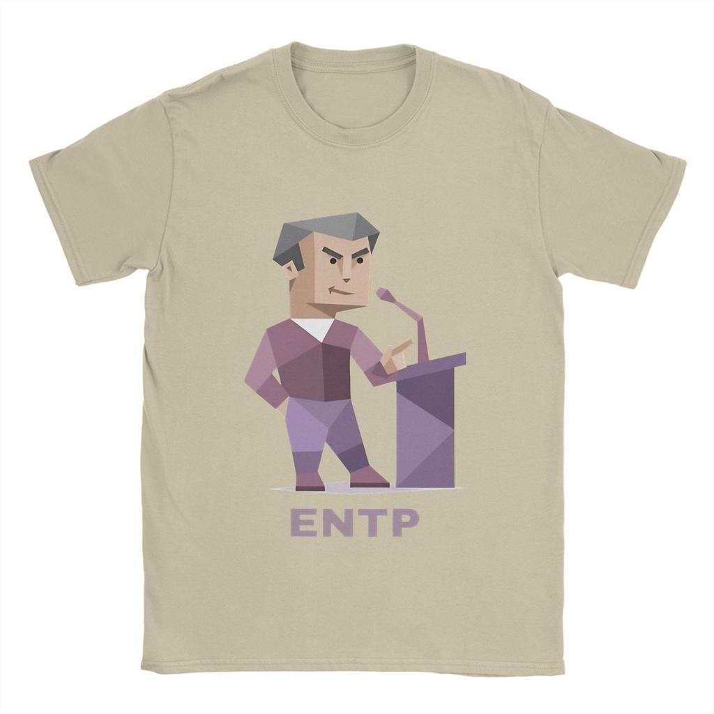 Men's ENTP, MBTI T Shirts  Cotton Tops Funny Short Sleeve Round Collar Tees Gift T-Shirts