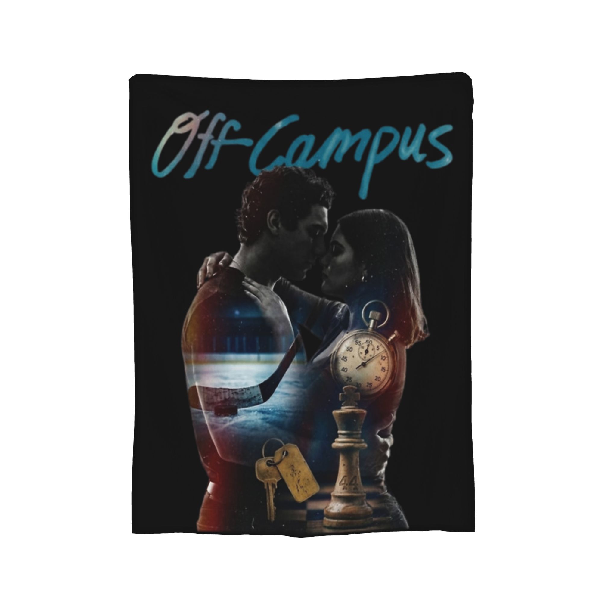 Off Campus  Briar University Hockey Knitted Blanket  Flannel Throw Blanket Bed Sofa Decoration Soft Warm Bedspreads, 75x90cm