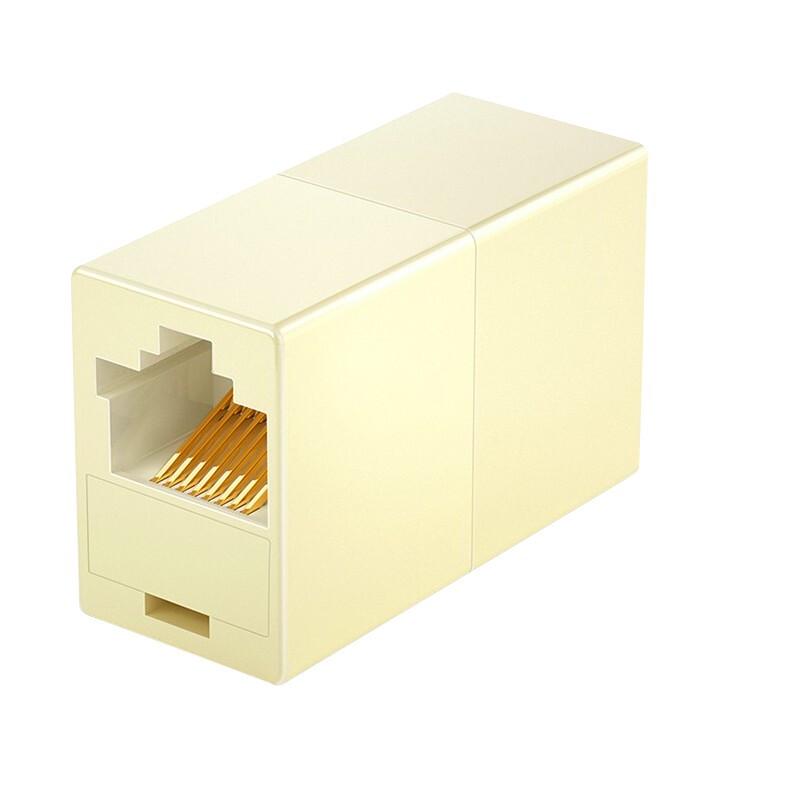 JUNYING 8P8C PVC Network Coupler (10-Pack)