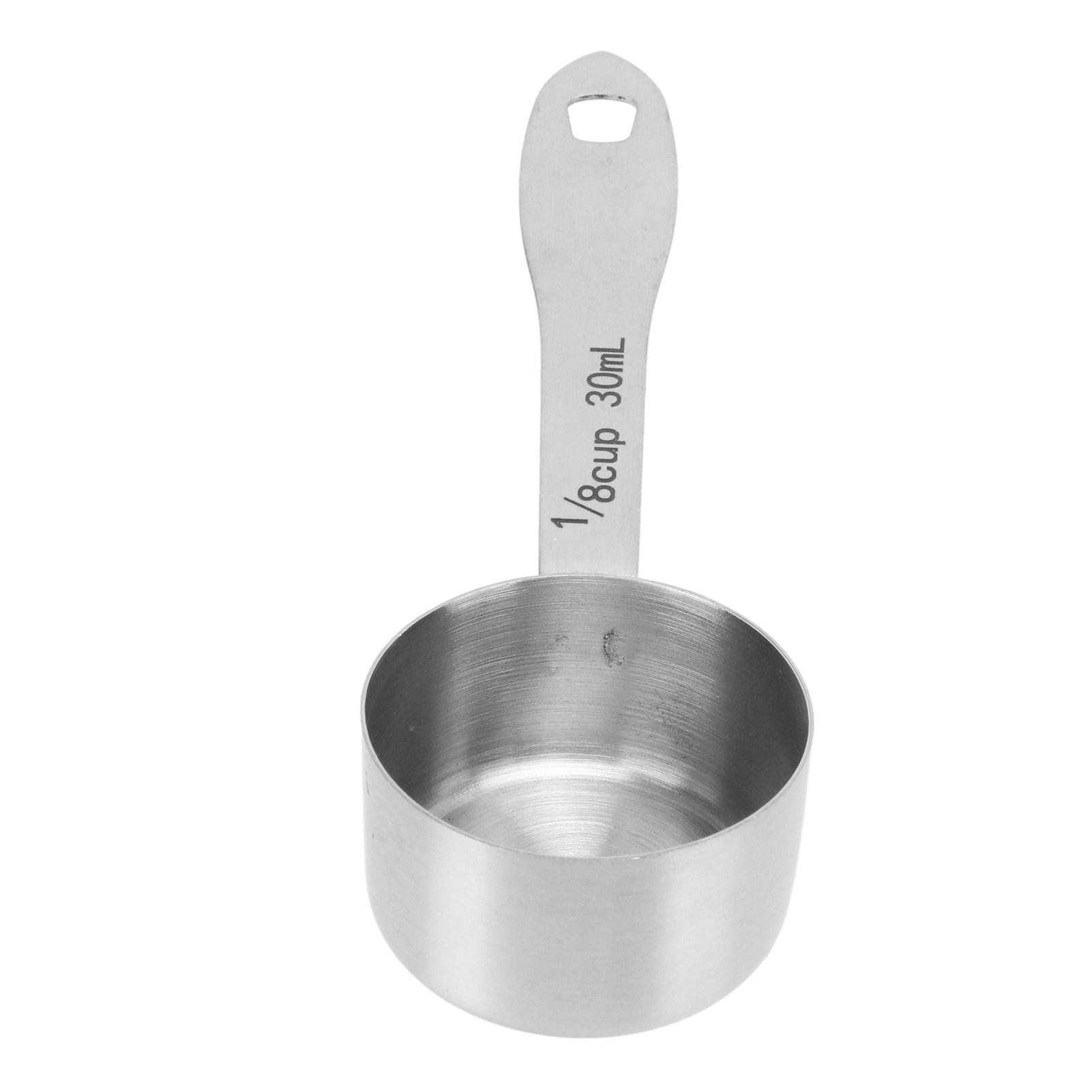 

30ml Coffee Bean Measuring Scoop 304 Stainless Steel Measuring Spoon for Sugar Milk Fruit Powder L