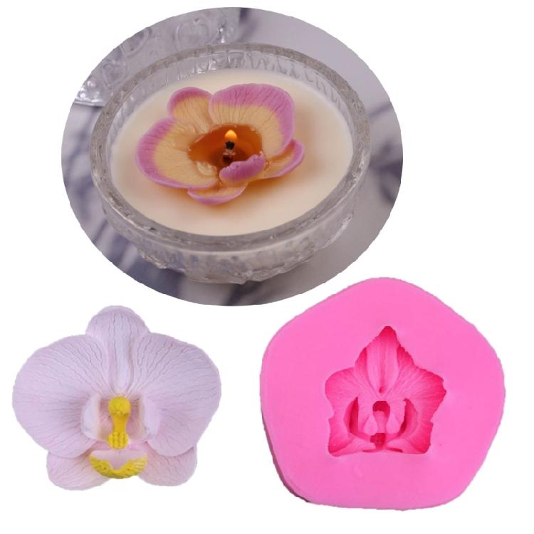 Cute Cylinders Silicone Crafts 3D Aromatherapy Candle Moulds Decorations Moulds