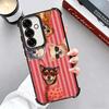 Chihuahua Puppy Teacup Dog Plating Phone Case For Samsung A17 A07 A37 A57 A16 A56 A15 A55 A14 A54 A13 A53 A26 A36 A25 A35 A24 A3