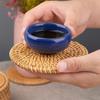 6pcs/set Handmade Rattan Table Mat Creative Placemat Heat Insulating Non-Slip Coaster for Dining Table Bowl Plate
