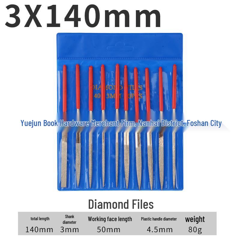 Handheld Diamond File for Aluminum Plate Removal