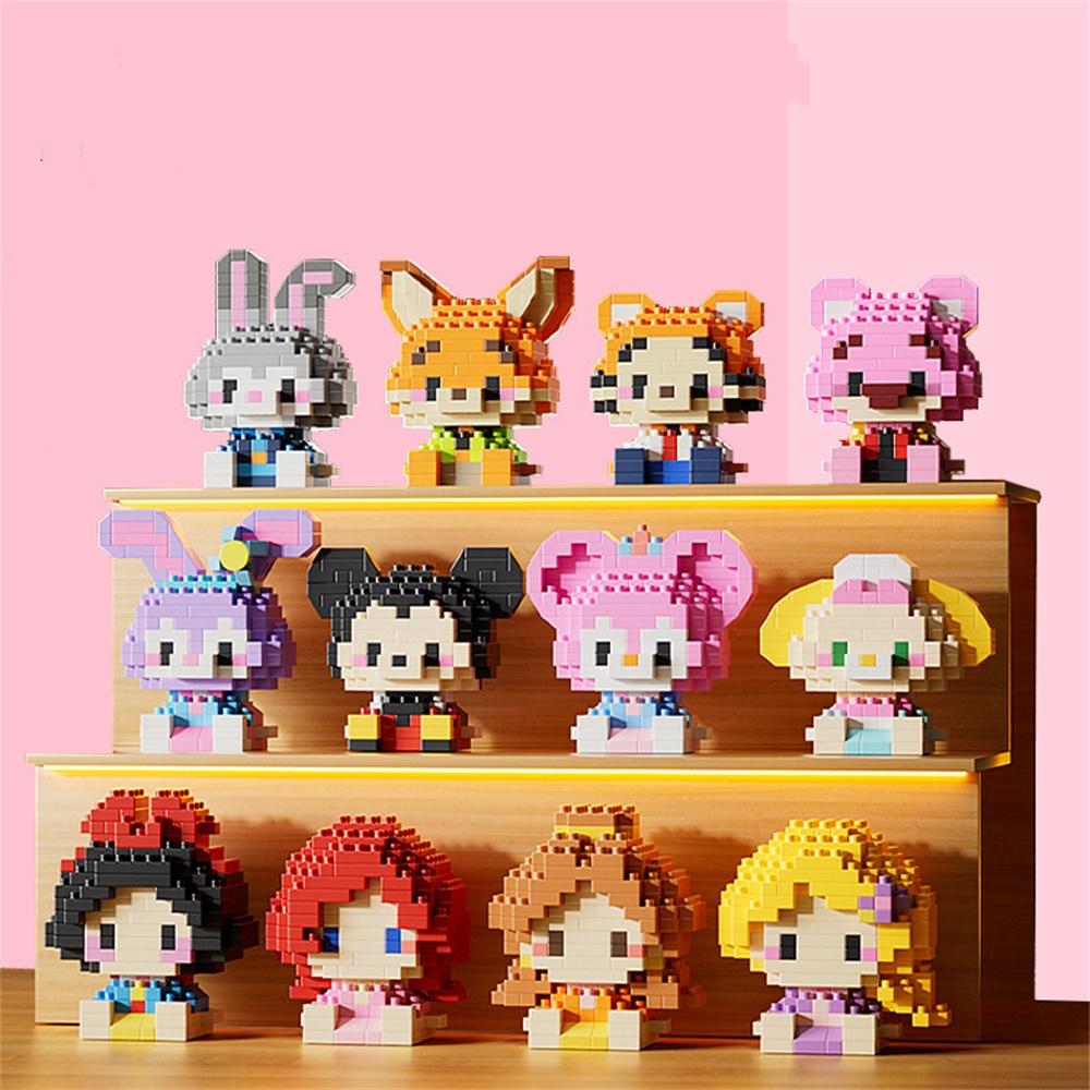 Assembly Model Building Blocks, Doll Toys Are Suitable Educational Diy Games, Cartoon Anime Games, Back-To-School Learning