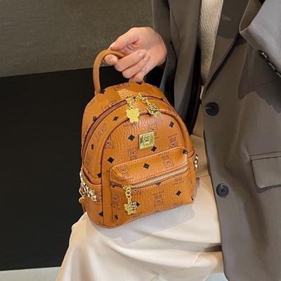 Backpack Women's Backpack Women's New Fashion High-end School Bag Girls College Student Travel Handbag Trend