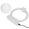 White Magnetic Suspension Moon Bedroom Floating Night Light Desk Ornaments Birthday Gift 100?240VAU