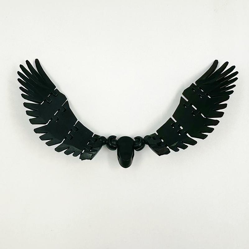 Cartoon Movable Figure With Wings Assembleable Male And Female Luminous Figure Toys