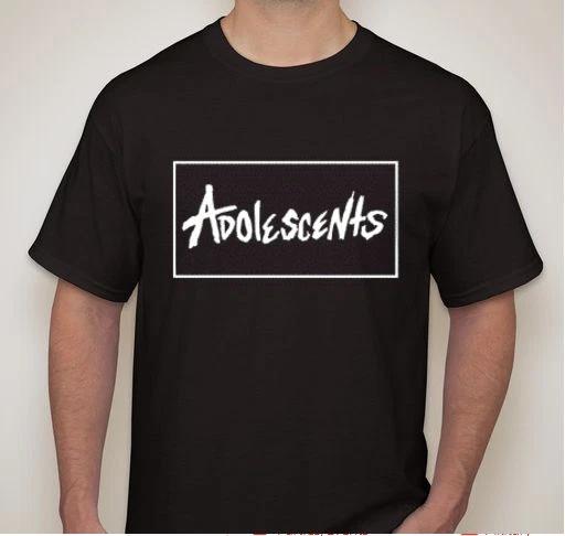The Adolescents Thrash hardcore Punk rock band T shirt Tee music L