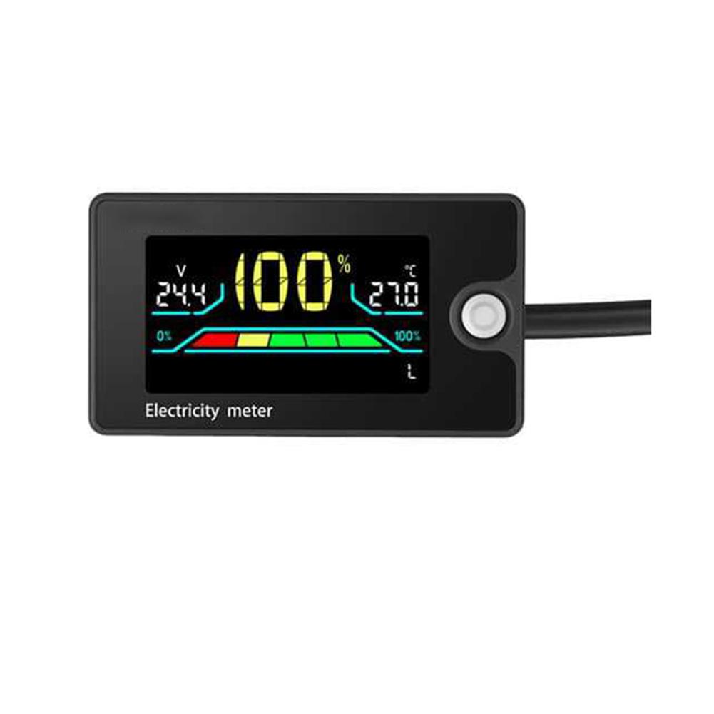 DC8-100V Voltage Tester LCD Digital Voltmeter Electric Vehicle Battery Indicator Tool Accessories Professional Tools Instrument