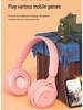 Y08 Over-Ear Bluetooth Headphones, Macaron Folding Design