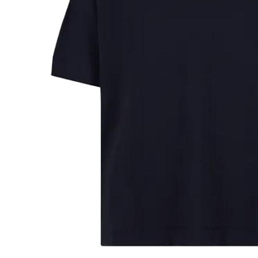 Emporio Armani Letter Print Loose Fit Crew Neck Short Sleeve T-Shirt Men Tops 6R1T771J-WZZ1-0920