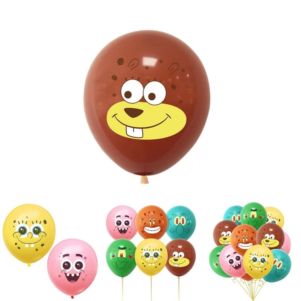 High Quality Spongebob Latex Balloons Perfect For Kids Party And Baby Shower Decor
