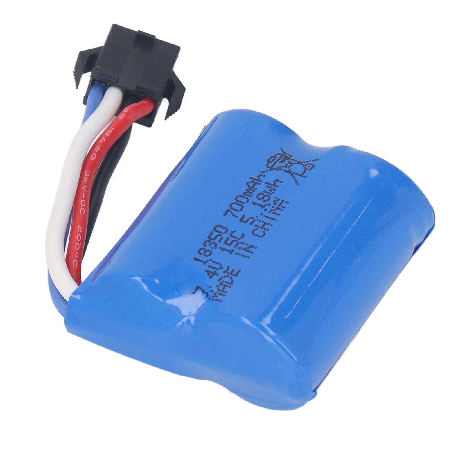

RC Boat Li Polymer Battery 7.4V 700mAh 15C with SM 4P Plug RC Boat Lithium Battery For UDI001 H100 H102 RC Boat