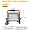 Portable Rechargeable 100W LED Floodlight