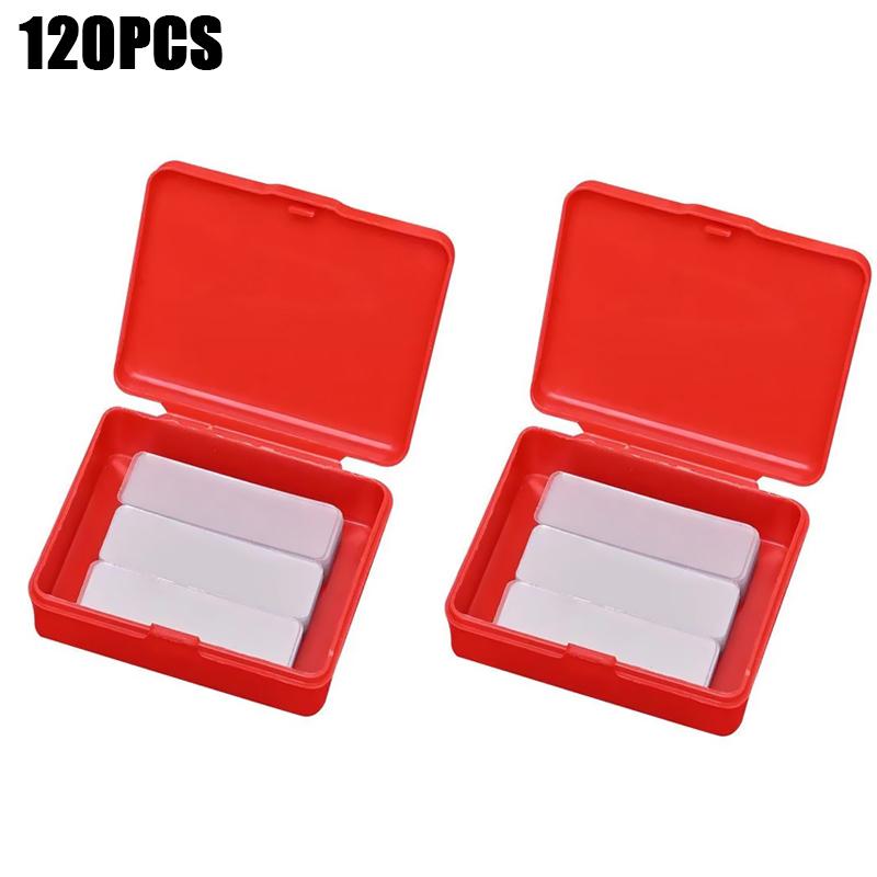 60 Foi/Cutie Bandă Adezivă Față-Verso Reutilizabilă Impermeabilă Autocolant de Perete Fără Urme Autoadeziv Aparat Electrocasnic Transparent Set