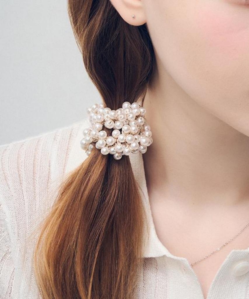 Dana Burton Maeve Pearl Volume Hair Tie