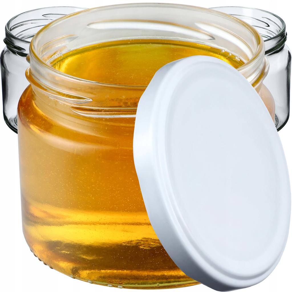 KADAX Sonka 330ml Preserve Jars 10pcs 82mm + Lids