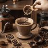 Short Handle Wooden Coffee Spoon Serving Cutlery Tea Sugar Spoon Measuring Spoon  Coffee Making