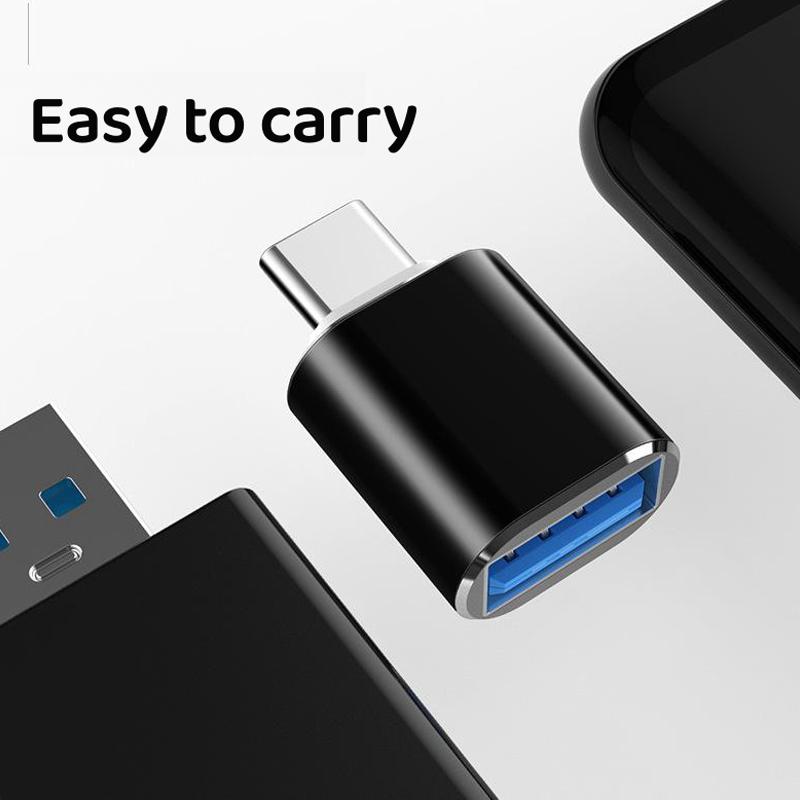 USB C to USB 3.0 OTG Adapter Type C Converter for MacBook Pro/Air Xiaomi  Huawei Samsung  Flash Drive Reader Data Transfer Phone
