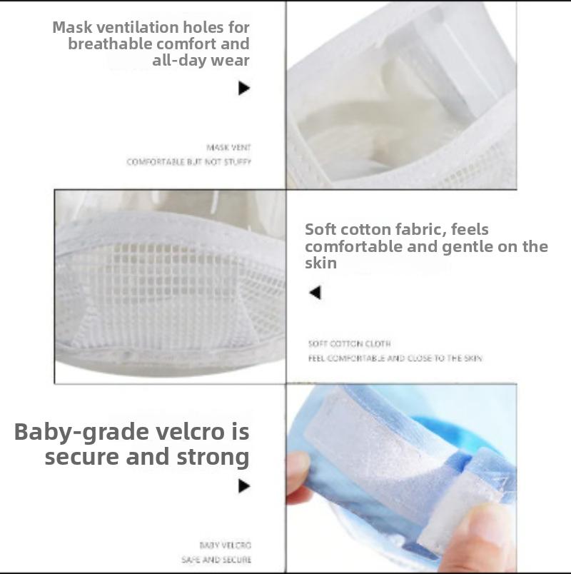 1×Transparent Cat Grooming Hood Anti Bite Face Shield Breathable Clear Vision Pet Helmet Cleaning Head Cover Adjustable Goggles