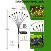Solar Firefly Lights Outdoor, 2 Lighting Modes Wind Sway Twinkle Solar Garden Lamp IP65 Waterproof Decor Light for Yard Patio Path Lawn