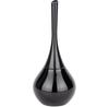 Wenko Flakon Black Toilet Brush 22038100 for Cleaning