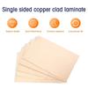 10PCS 10x15cm FR4 Fiberglass Copper Clad Laminate Board 10*15CM Single Sided PCB DIY Printed Prototype Circuit Boards