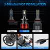 9005 9006 H1 H11 H7 880LED Headlight 9007 H4 H13 Hi/Lo Beam Bulb 400% Brighter LED Conversion Kit 6000K White Light Bulbs