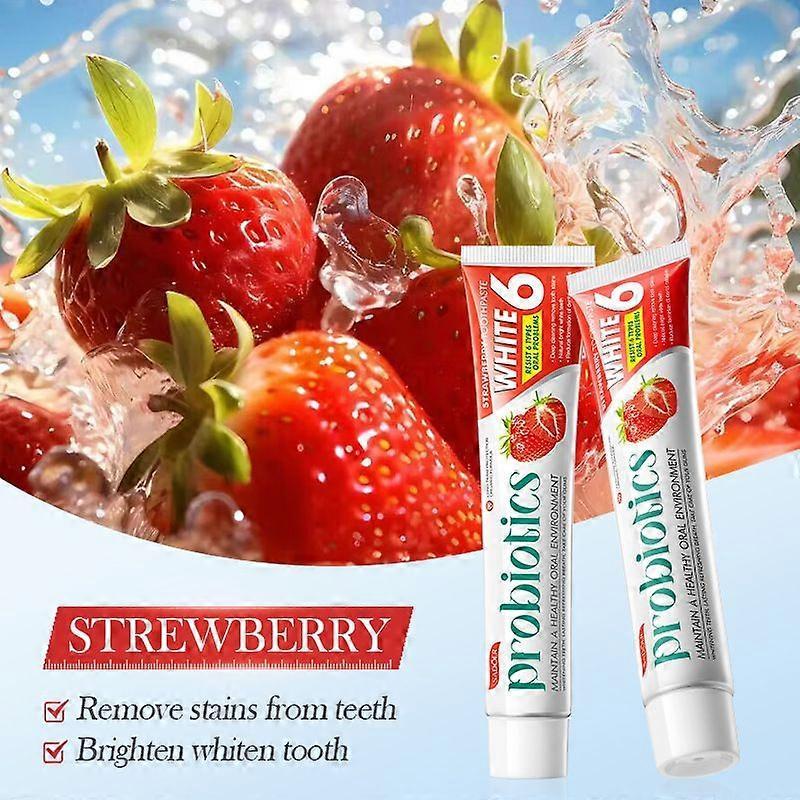 Plant Fruit Probiotic Toothpaste Sadoer Oral Brightening White Teeth Gingival Protection Toothpaste Wholesale
