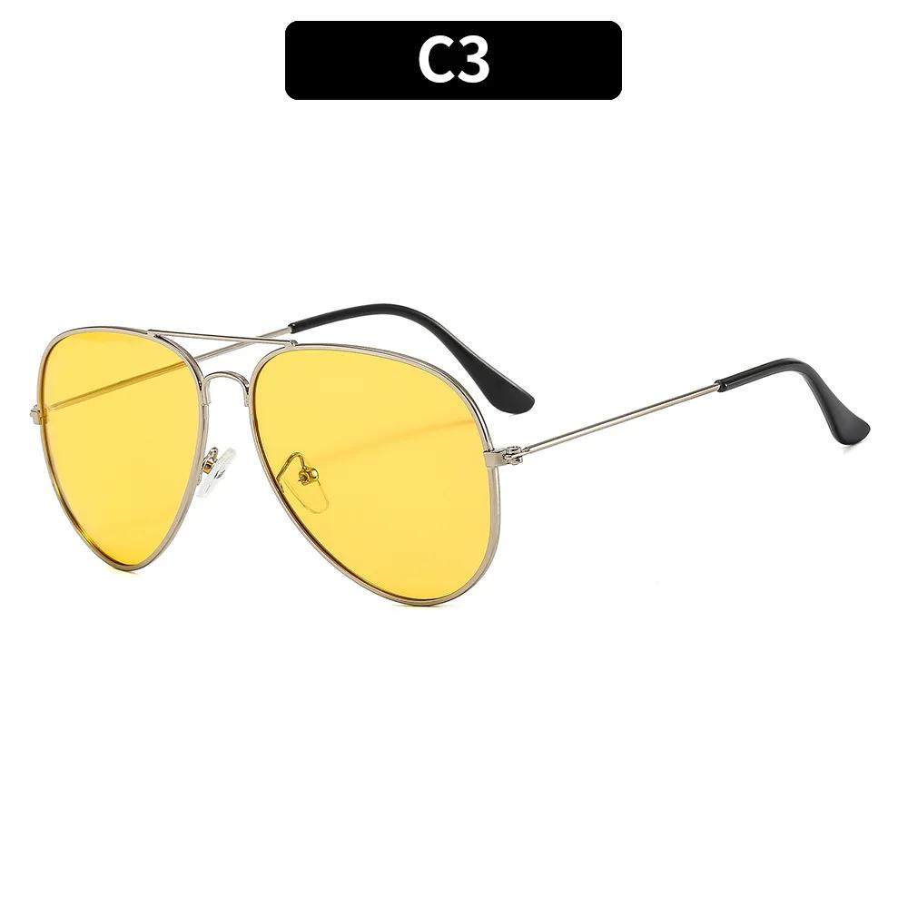 Fashion Dazzling Colour Retro Goggles Round Sunglasses Uv Protection Sun Glasses Men And Women Outdoor Driving Glasses