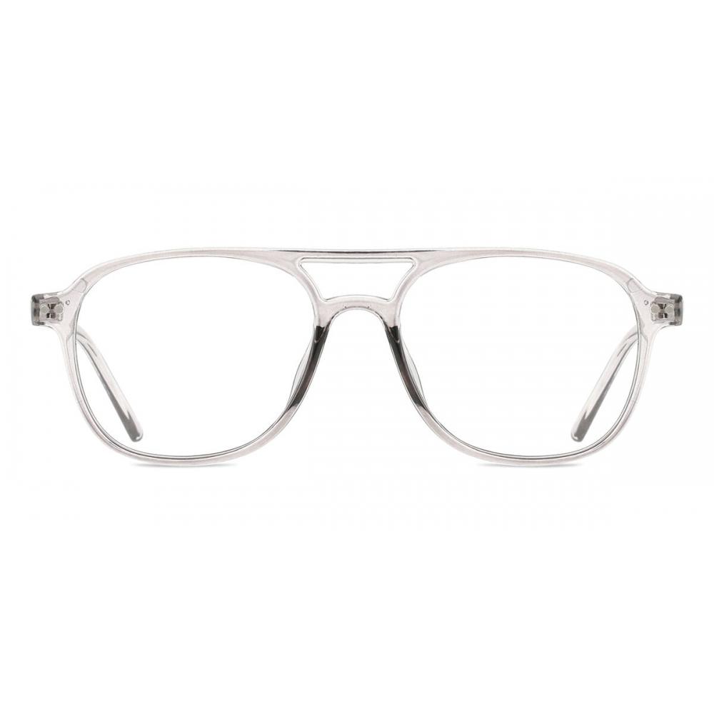 Full Rim Pilot Transparent Grey Smartbuy Collection Hedwig 3515 C5 Fashion Unisex Eyeglasses