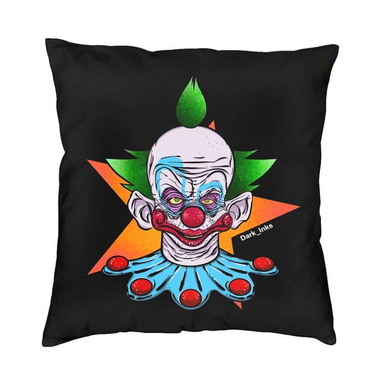Horrorfilm Killer Clowns aus dem Weltall Kissenbezüge Heimdekoration Kawaii Outdoor Kissen Quadratischer Kissenbezug