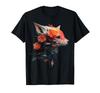 Fox Art Animal Lovers Motif Animals T-Shirt