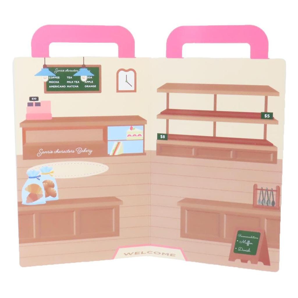 Tees Factory Sanrio Characters Enjoy Sticker Set Town Bakery 261765