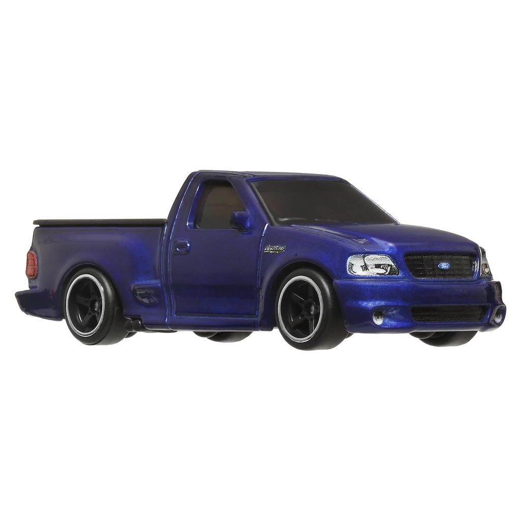 Hot Wheels Boulevard Mini Car HRT60 99 Ford F-150 SVT Lightning Blue Toy Vehicle for Ages 3 and Up