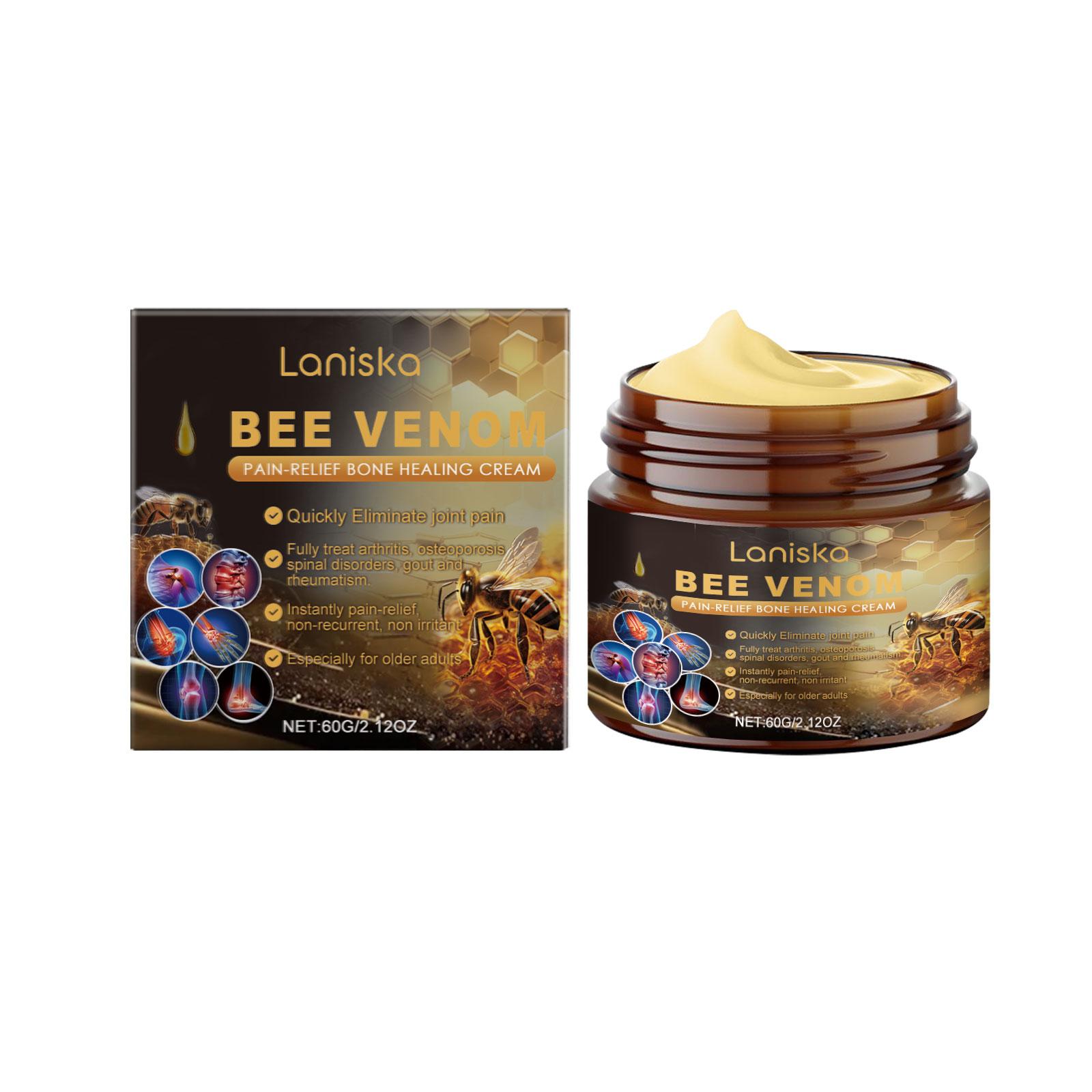 

Крем для суставов с пчелиным ядом Мягкое облегчение Дискомфорт в суставах и скелетных мышцах Ежедневный массажный уход