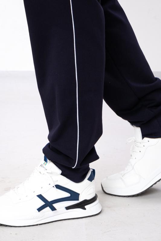 Herren Reißverschluss Anzugjacke und Hose Set – Lässiges Formelles Outfit Jede Jahreszeit 8179-057 HC