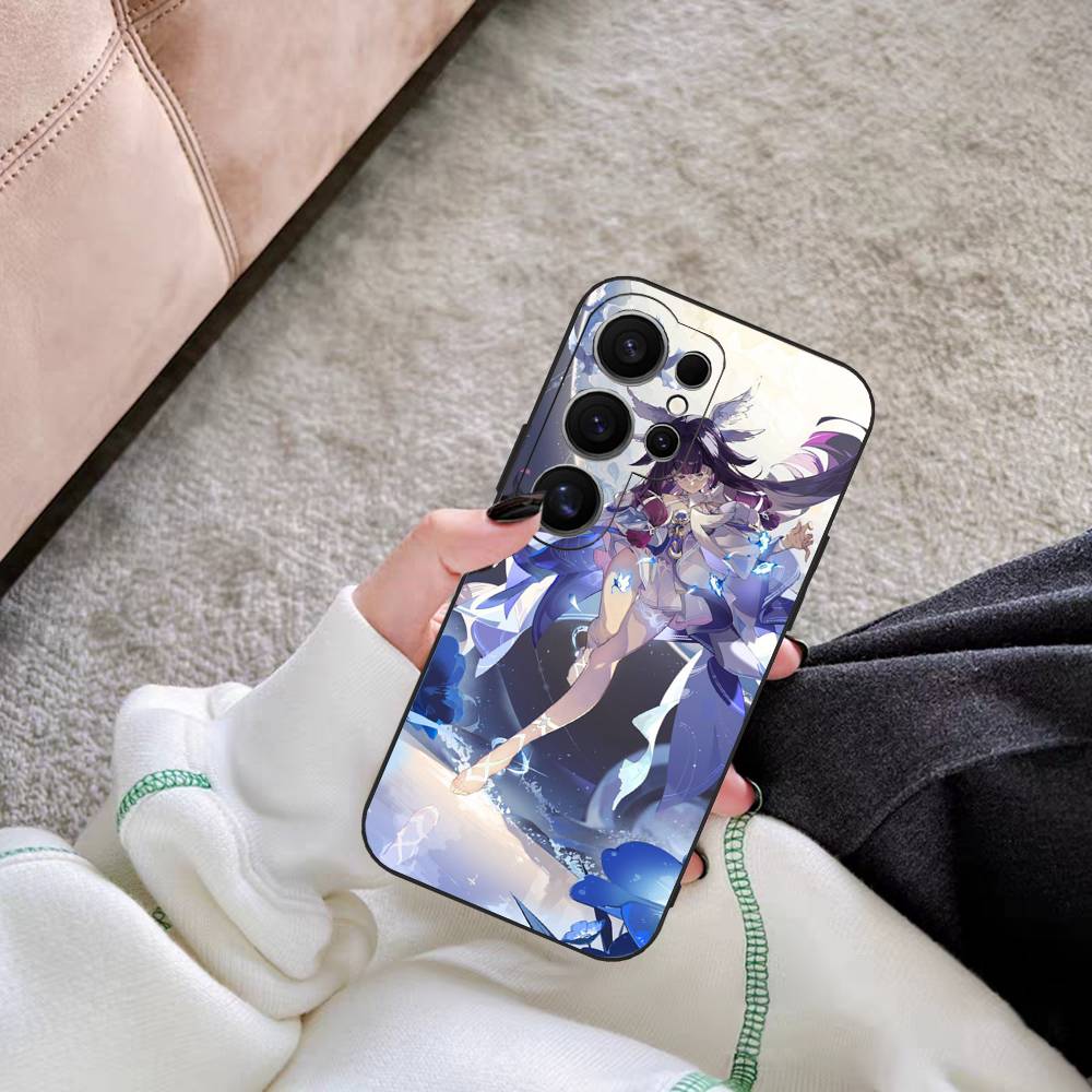 Genshin Impact Columbina Phone Case For Samsung S 20 21 22 23 lite plus ultra Clear Mobile Cover Funda