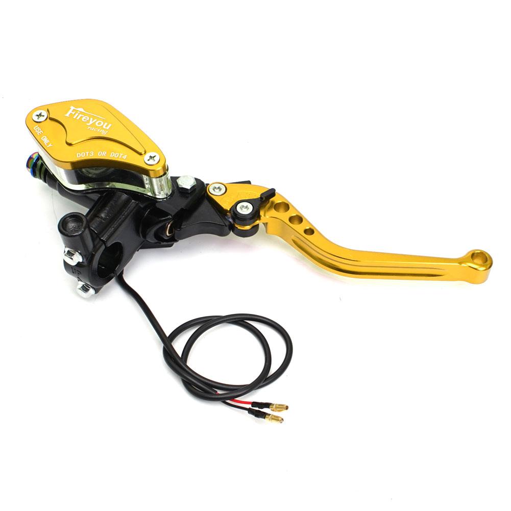 Universal 12.7mm Motorcycle Hydraulic Clutch Kit wIth Lever for Honda Yamaha Kawasaki Suzuki Motos Embrague Repair Accessories