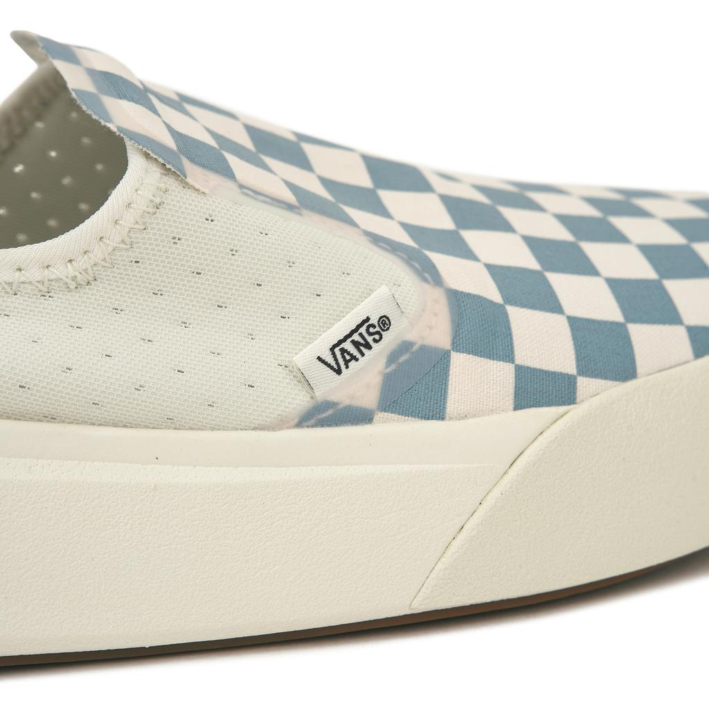 Vans ComfyCush One Checkerboard - Blue Unisex Sneakers Marshmallow VN0A45J57Z2