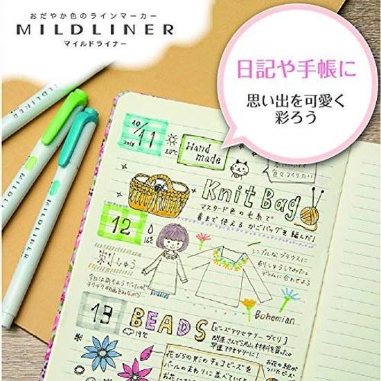 Zebra Highlighter Mildliner 25 Color Set WKT7-25C