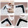 4Pcs Traceless Rug Corner Gripper Strong Adhesive Carpet Tape Slip-resistant Mat Fastener  Carpet