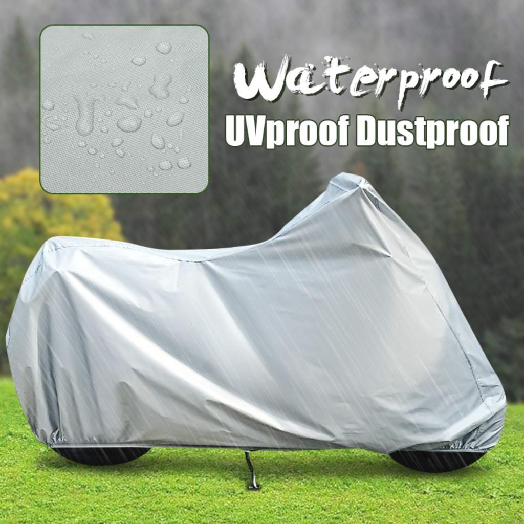 230X130cm Motorcycle Covers Tarpaulin Cover Rain Waterproof Bicycle Scooters Cover Protector Dustproof Anti-UV Bike Case Tent