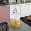 6X Lady 5L W Basket With Screw Cap Carboy Demijohn Balloon For Wine Vodka