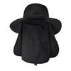 [VXC] Safari Hat Men's & Women's, Wide Brim, UV Protection, Lightweight, 3-Way Foldable, Waterproof, for Hiking, Fishing, Outdoor