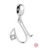 copper Bead Charms Exquisite Letter Charm Bead Charms Suitable Ideal For Authentic Bracelets Ladies Fashion Do It Yourself Jewellery